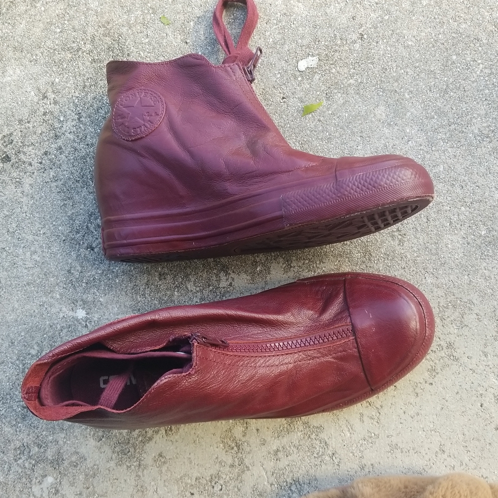 Converse wedge sneakers